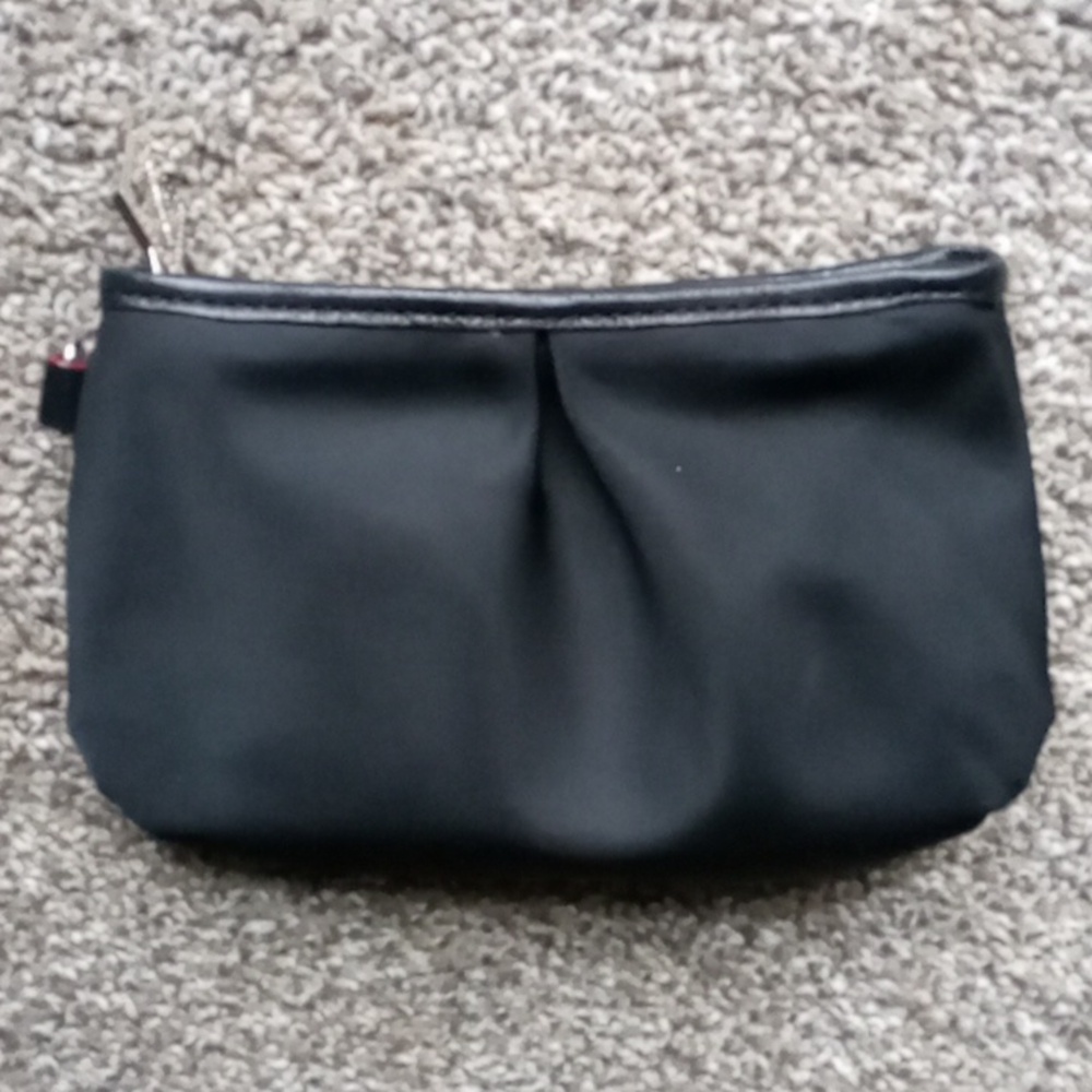 MZ Wallace Black Nylon Zip Pouch